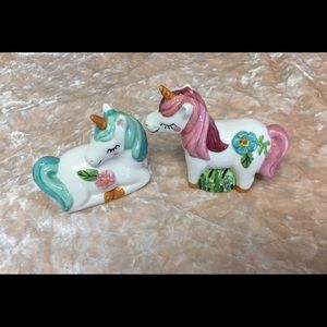Cute Unicorn Salt And Pepper Set
